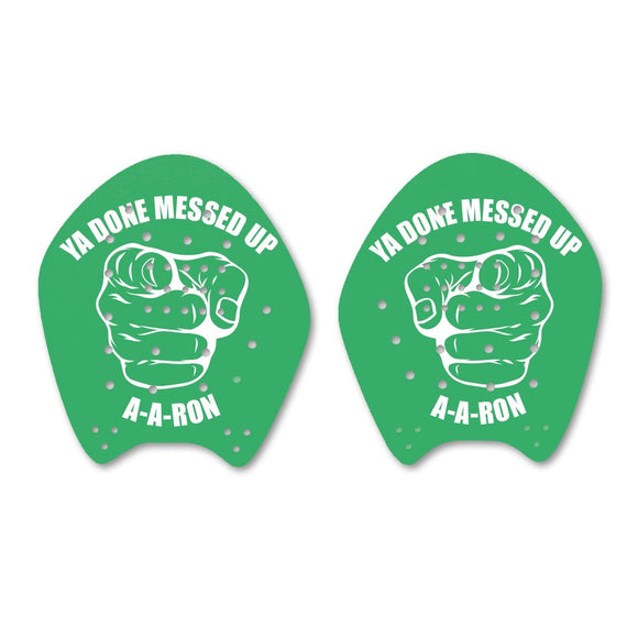 Ya Messed Up Green Paddles