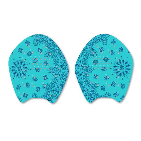 Blue/Teal Bandana Paddles