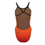 Orange Red Gradient Openback
