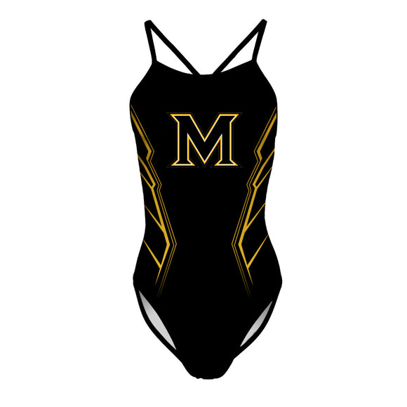 Memorial High School Women's Active Back Swimsuit