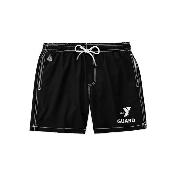 YMCA Men's Lifeguard Trunks (black)